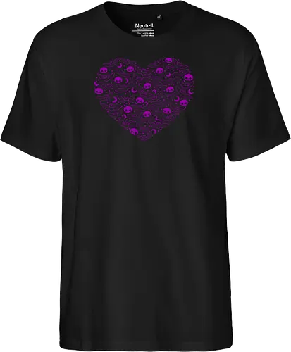 Kawaii Goth Bat Heart