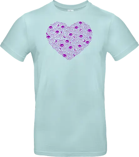 Kawaii Goth Bat Heart