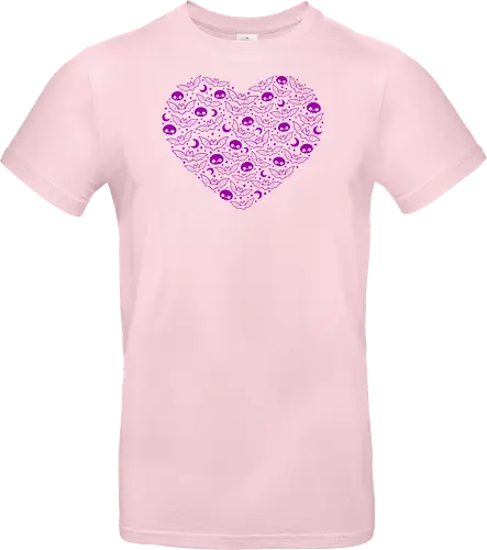 Kawaii Goth Bat Heart