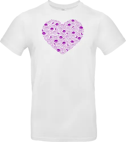 Kawaii Goth Bat Heart