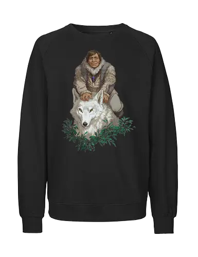 Binabik - Tad Williams, Osten Ard, The Navigator’s Children, Last King of Osten Ard, Der letzte König von Osten Ard, Die Kinder des Seefahrers - Fairtrade Sweatshirt