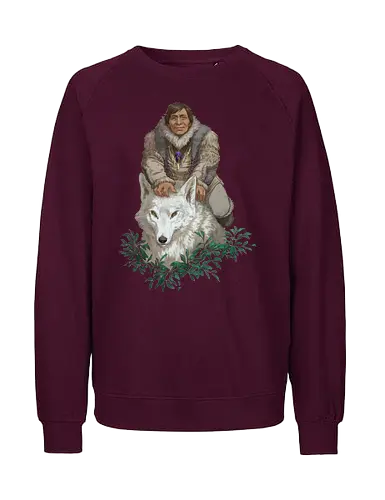 Binabik - Tad Williams, Osten Ard, The Navigator’s Children, Last King of Osten Ard, Der letzte König von Osten Ard, Die Kinder des Seefahrers - Fairtrade Sweatshirt