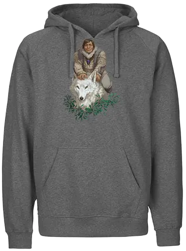 Binabik - Tad Williams, Osten Ard, The Navigator’s Children, Last King of Osten Ard, Der letzte König von Osten Ard, Die Kinder des Seefahrers - Fairtrade Hoodie