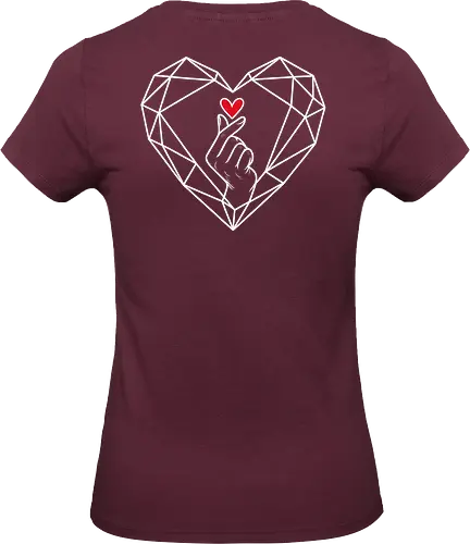 MORELOVE Back - Simlow, Twitch, Streamer, Katze, Chaos, Liebe, Herz - Standard T-Shirt (Frauen)