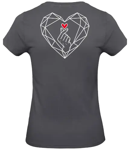 MORELOVE Back - Simlow, Twitch, Streamer, Katze, Chaos, Liebe, Herz - Standard T-Shirt (Frauen)