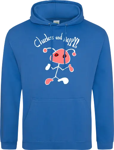 Clueless and happy! Weiß.