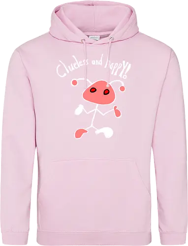 Clueless and happy! Weiß.