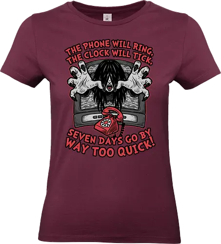 Horror Movie Girl Poem - Classic Horror, Classic, Horror, Horror Movies, Horror Movie, Retro, Retro Vintage, Vintage, Poems, Poem, Book, Japanese, Spooky Season, Spooky, Spooky Art, Scary, Ghost, Girl, Tv, Television, Phone - Standard T-Shirt (Frauen)