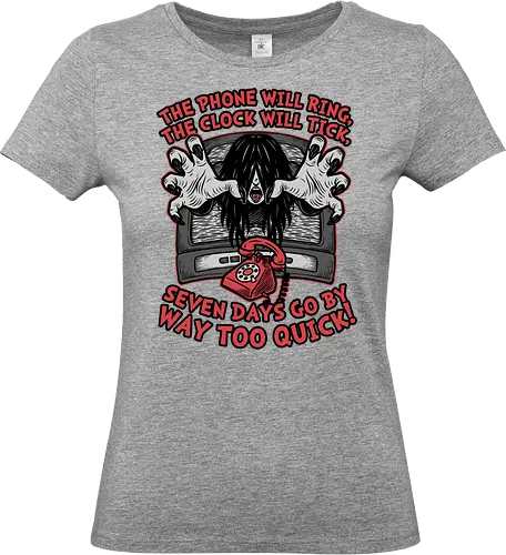 Horror Movie Girl Poem - Classic Horror, Classic, Horror, Horror Movies, Horror Movie, Retro, Retro Vintage, Vintage, Poems, Poem, Book, Japanese, Spooky Season, Spooky, Spooky Art, Scary, Ghost, Girl, Tv, Television, Phone - Standard T-Shirt (Frauen)