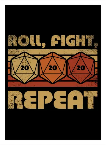 RPG Vintage Roll Fight