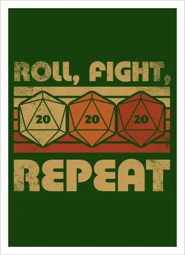 RPG Vintage Roll Fight