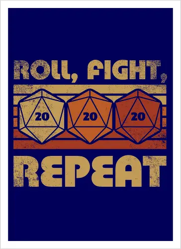 RPG Vintage Roll Fight