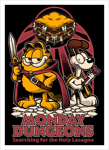 Monday Dungeons Lasagna