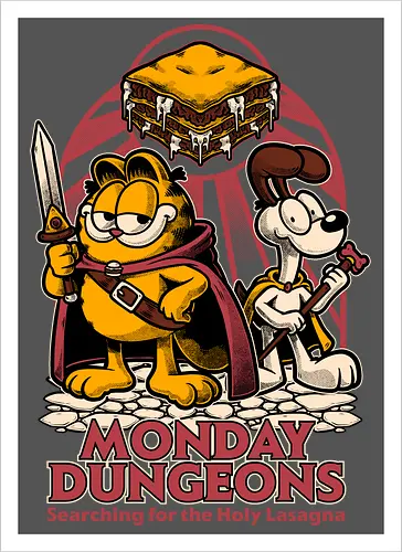 Monday Dungeons Lasagna
