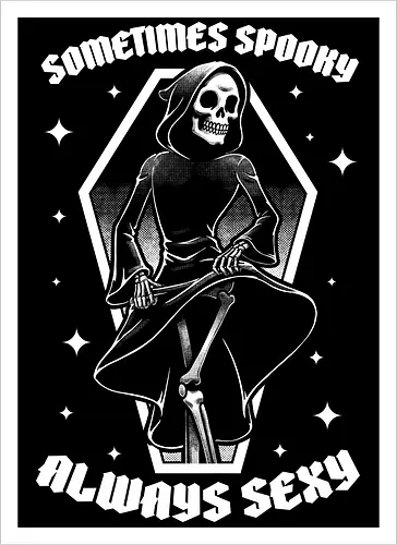Spooky Reaper Skull