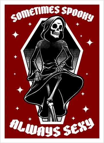Spooky Reaper Skull