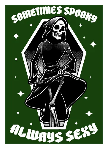 Spooky Reaper Skull