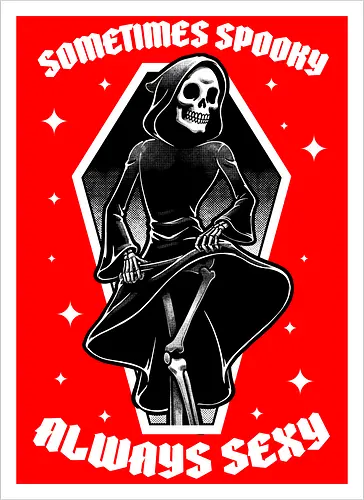 Spooky Reaper Skull