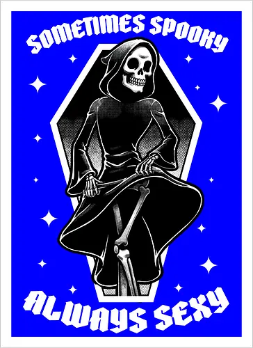 Spooky Reaper Skull