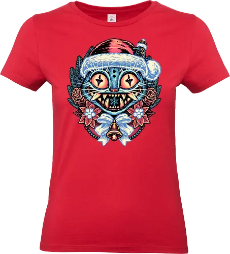 Derpy Holidays - animation, animated, Christmas, Holidays, Movie, hunter, demons, tiger, animal, cute - Standard T-Shirt (Frauen)