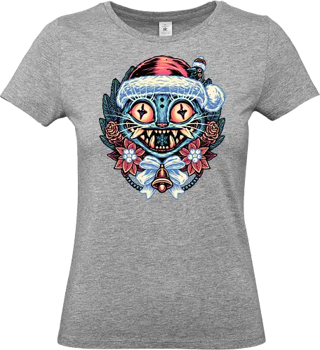 Derpy Holidays - animation, animated, Christmas, Holidays, Movie, hunter, demons, tiger, animal, cute - Standard T-Shirt (Frauen)