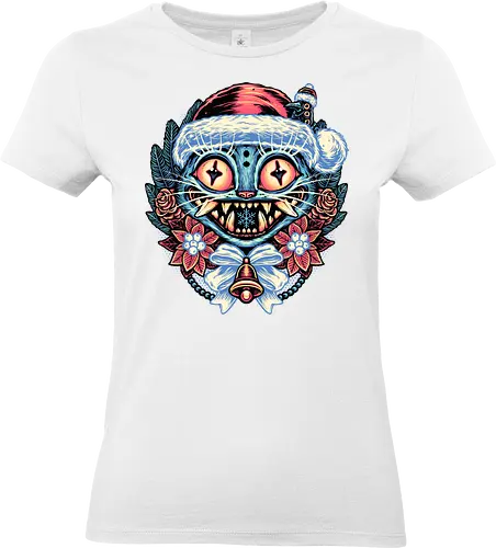 Derpy Holidays - animation, animated, Christmas, Holidays, Movie, hunter, demons, tiger, animal, cute - Standard T-Shirt (Frauen)