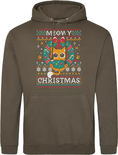 Meowy Christmas Cat