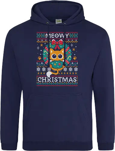 Meowy Christmas Cat