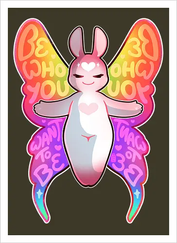 Be who you want to be - Butterfly