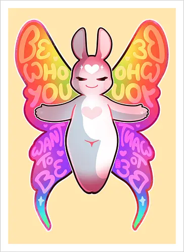 Be who you want to be - Butterfly