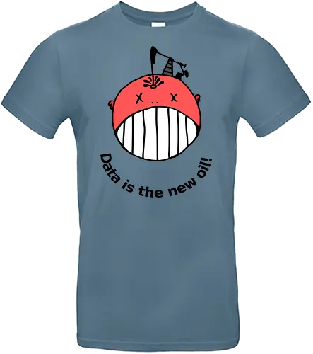 Data is the new oil - Privatsphäre, BigData, Überwachungskapitalismus - Standard T-Shirt