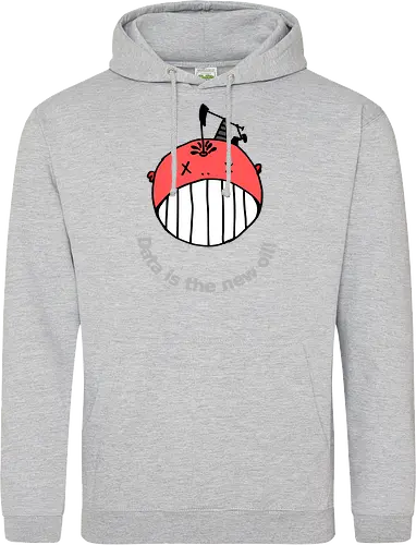 Data is the new oil, helle Schrift