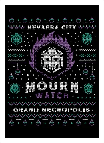 Mourn Watch Ugly Sweater