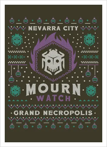 Mourn Watch Ugly Sweater