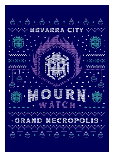 Mourn Watch Ugly Sweater