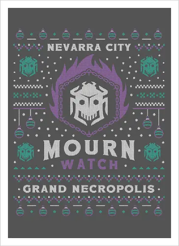 Mourn Watch Ugly Sweater