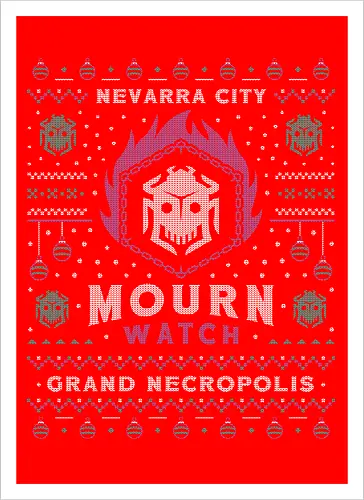 Mourn Watch Ugly Sweater