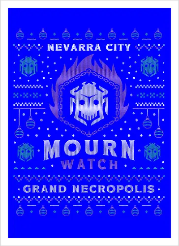 Mourn Watch Ugly Sweater