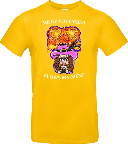5. November Lustige Feier Guy Fawkes Bonfire Night