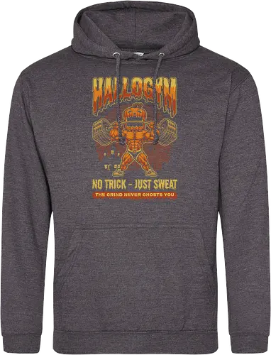 HalloGym - No Trick Just Sweat Gym Halloween Tee for Fitness Lovers