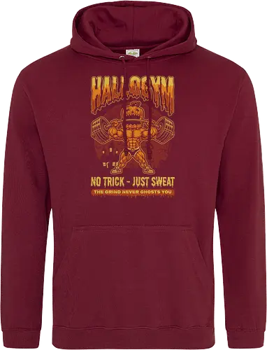 HalloGym - No Trick Just Sweat Gym Halloween Tee for Fitness Lovers