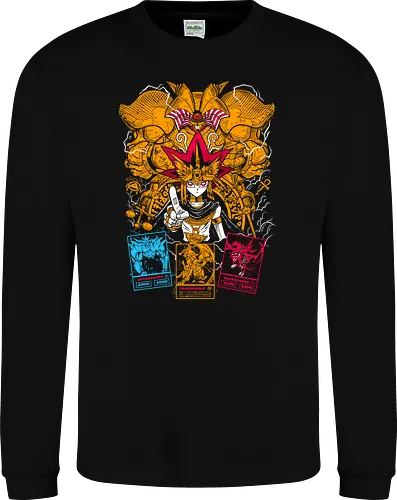 Yami Yugi and the Egyptian Gods