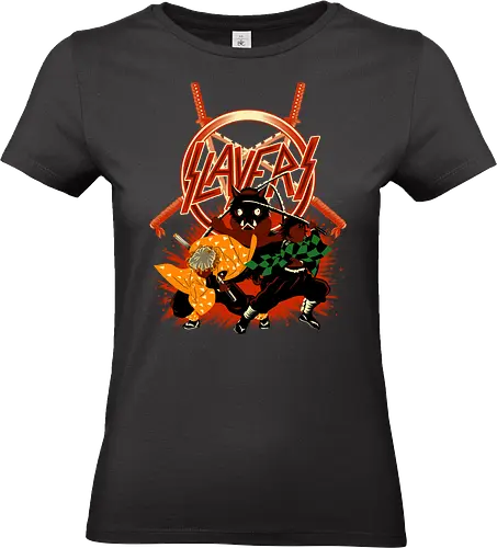 Three Slayers - Slayer, Tanjiro, Inosuke, Sinetzu - Standard T-Shirt (Frauen)