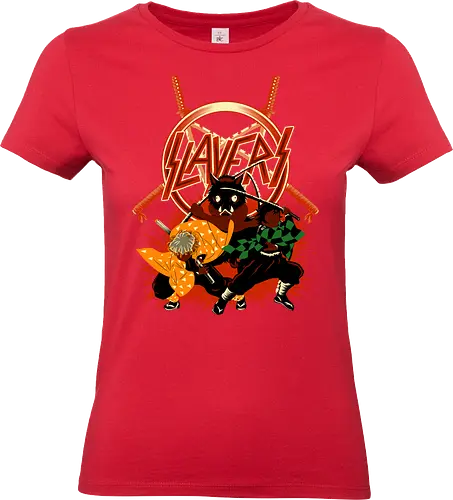 Three Slayers - Slayer, Tanjiro, Inosuke, Sinetzu - Standard T-Shirt (Frauen)