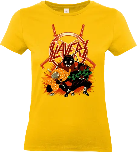 Three Slayers - Slayer, Tanjiro, Inosuke, Sinetzu - Standard T-Shirt (Frauen)