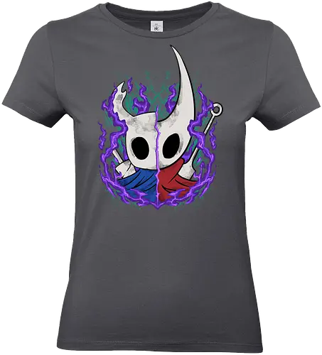 knight and hornet  - awesome, hero, game, silksong, hollowknight, knight, lancer, beetle, insect, adventure, cool - Standard T-Shirt (Frauen)