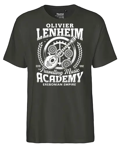 Olivier Lenheim Academy - trails in the sky, legend of heroes, ys, crossbell, bracer guild, trails from zero, trails into reverie, trails of cold steel, gaming, video game, trails to azure, tio plato, mishy, joshua bright, olivier lenheim - Fairtrade T-Shirt