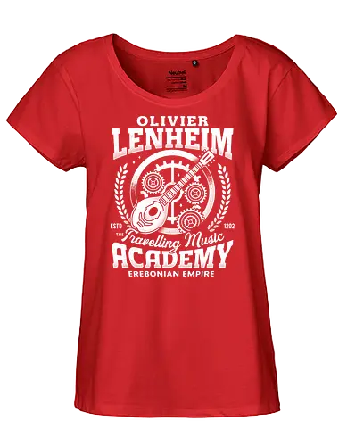 Olivier Lenheim Academy - trails in the sky, legend of heroes, ys, crossbell, bracer guild, trails from zero, trails into reverie, trails of cold steel, gaming, video game, trails to azure, tio plato, mishy, joshua bright, olivier lenheim - Fairtrade Girl Shirt