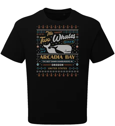 Two Whales Diner Ugly Sweater