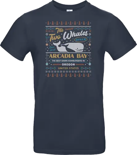 Two Whales Diner Ugly Sweater